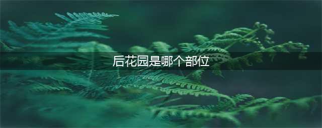 江南百景图后花园在哪 后花园位置介绍