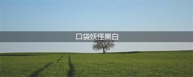 口袋妖怪黑白手机版下载最新版2022 口袋妖怪黑白下载教程(口袋妖怪黑白)